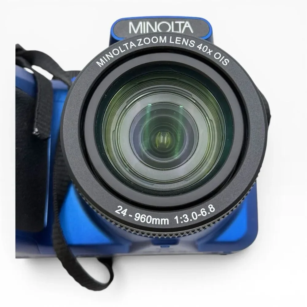 Minolta MN40Z ProShot 20MP/1080P FHD Digital Camera With 40x Optical Zoom(Blue)